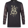 Фуфайка (термобелье) LW DAKINE GRANT CREW BLACK/PEAT CAMO Размер S 10000686 (0610934076431)
