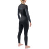 Гидрокостюм женский DAKINE WOMEN'S QUANTUM CHEST ZIP FULL SUIT 3/2mm Black/Grey Размер 12 DK21W32QZ (0604565437303)