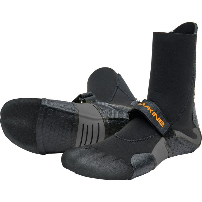 Гидротапки DAKINE UNISEX CYCLONE SPLIT TOE BOOT 3/2мм черные, размер 10 DK01U3CSTBC1 (0604565772329)